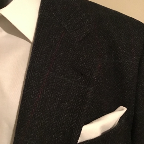 🔥Hugo Boss, lamb wool, , multi color, beautiful pattern, new condition, 42R - Picture 2 of 5